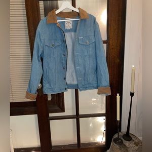 SOLD- iron and Resin Denim Jacket